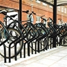 Bicycle stand Publicus in cycle shelter City 90 Plaza Double