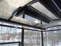 Solar lighting in weather shelters